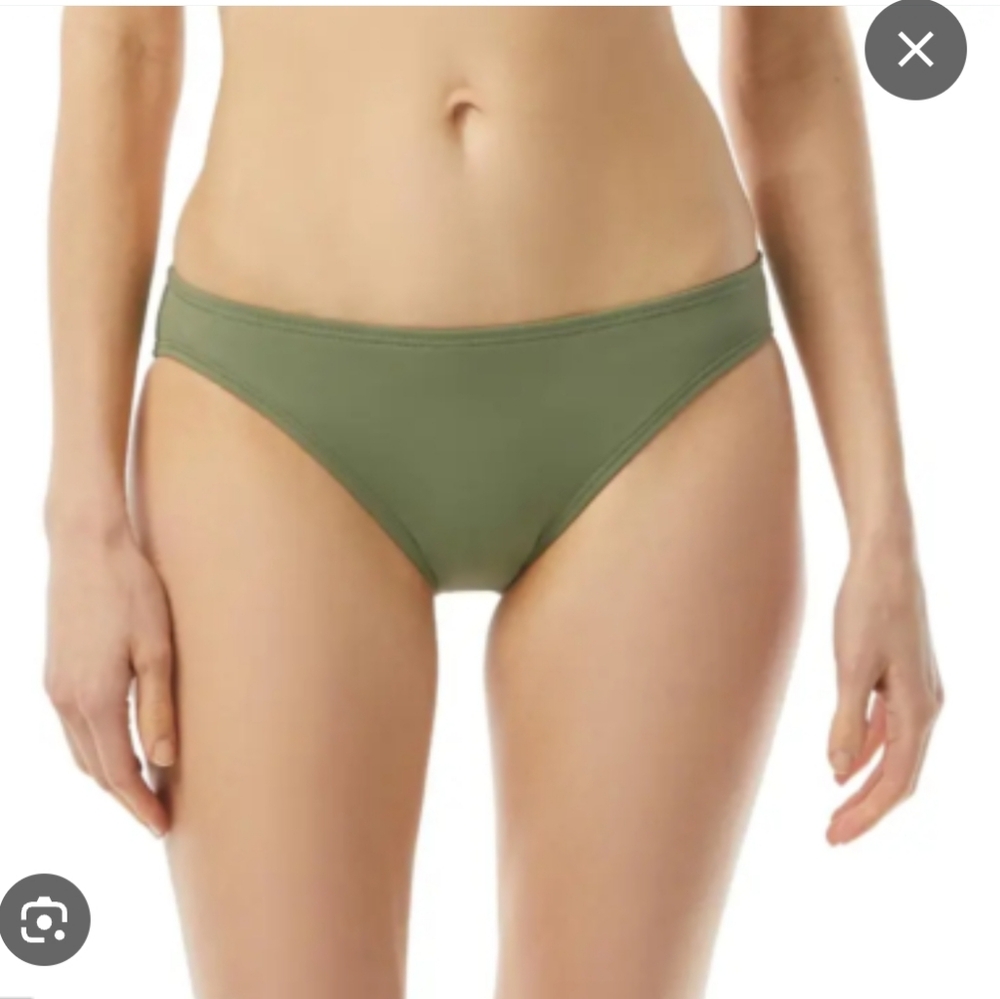 Michael Kors Hipster Bikini BottomsWomen's Swimsuit Color Army GreenSize XS EUC